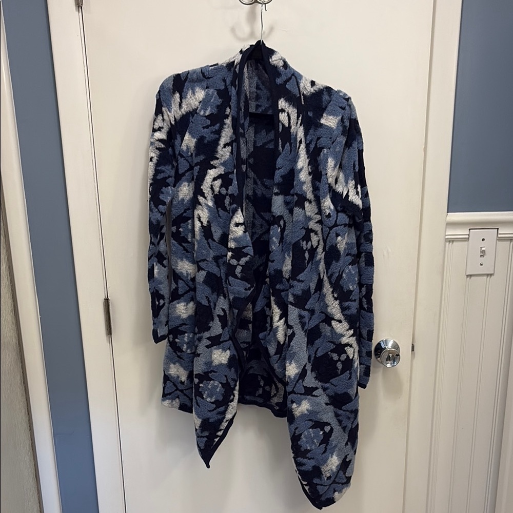 Lucky Brand Women's Cardigan - Blue and Black